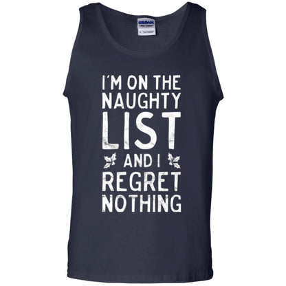 Christmas T-shirt I_m On The Naughty List Navy