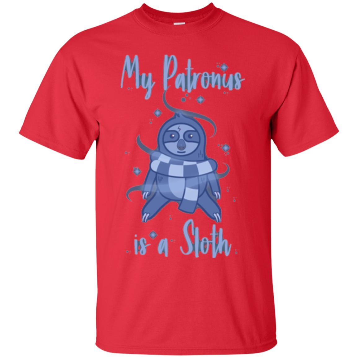 Film T-shirt My Patronus Is A Sloth T-shirt Red