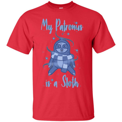 Film T-shirt My Patronus Is A Sloth T-shirt Red