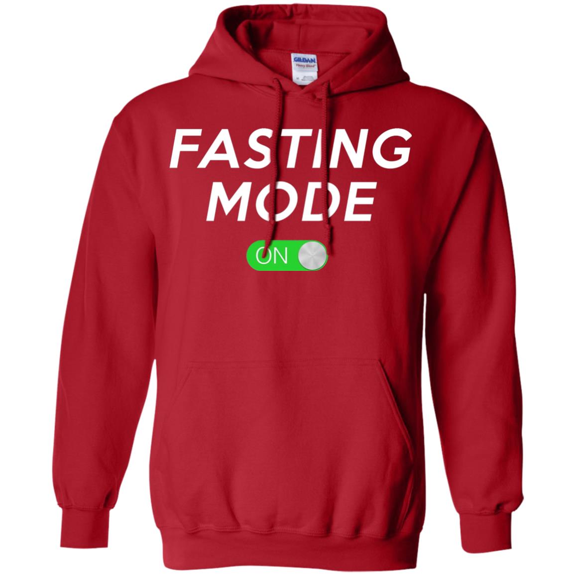 Funny Ramadan Fasting Mode On Shirt Red