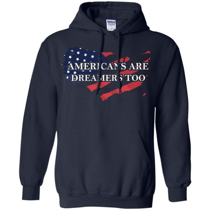 Americans Are Dreamers Too T-shirt Navy