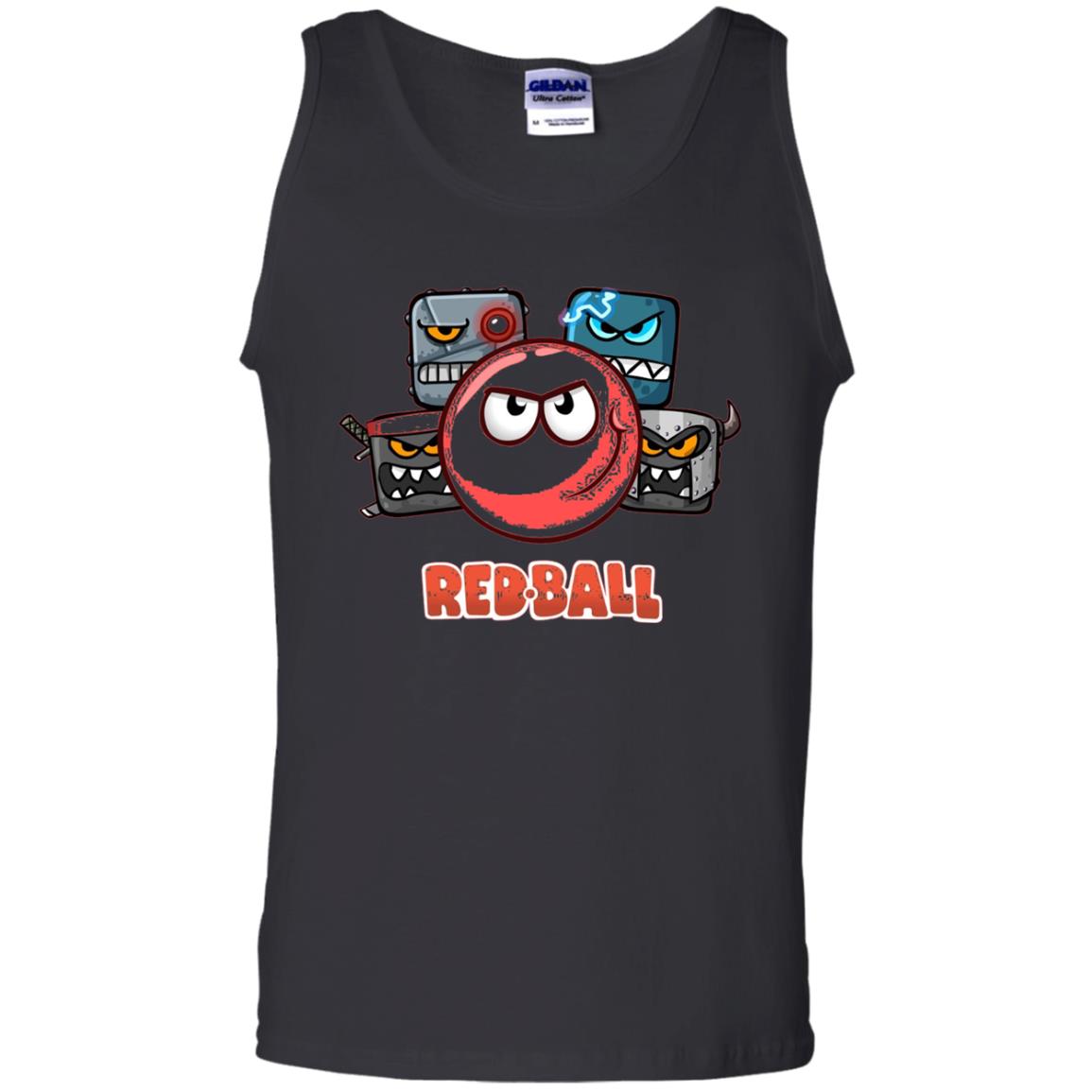 Red Ball 4 The Crew Game Lover T-shirt Black