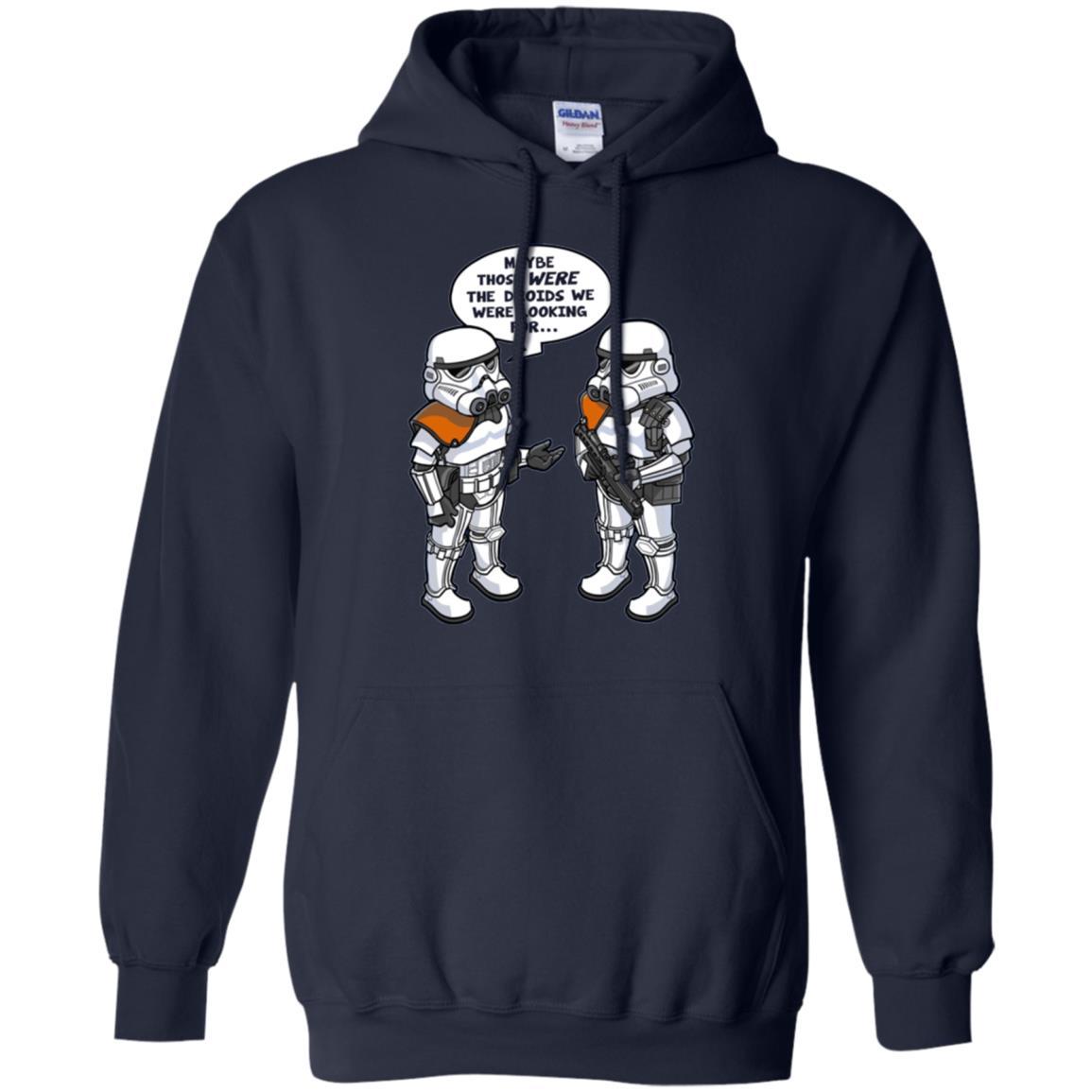 Film T-shirt Wrong Droids Comic Graphic Navy