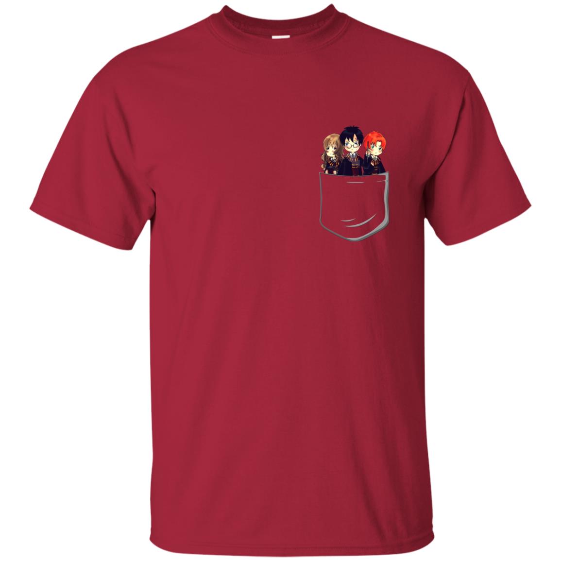 Harry Potter Pocket Movie Lover T-shirt Cardinal