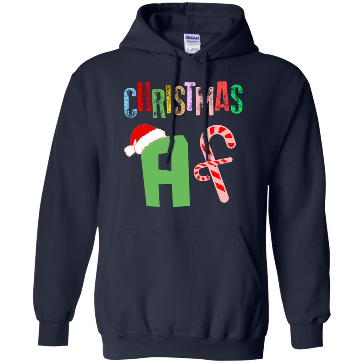 Chrismas Af X-mas Gift Shirt For Mens Or Womens Navy
