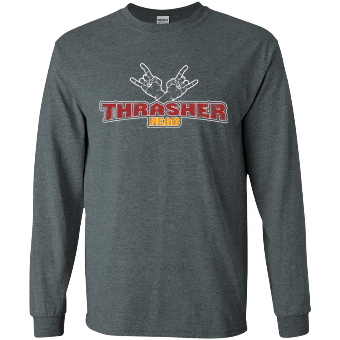 Thrasher Head T-shirt Dark Heather