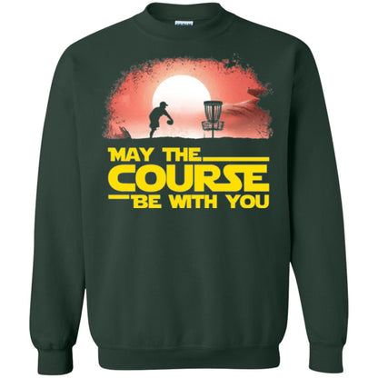 May The Course Be With You T-shirt Forest Green