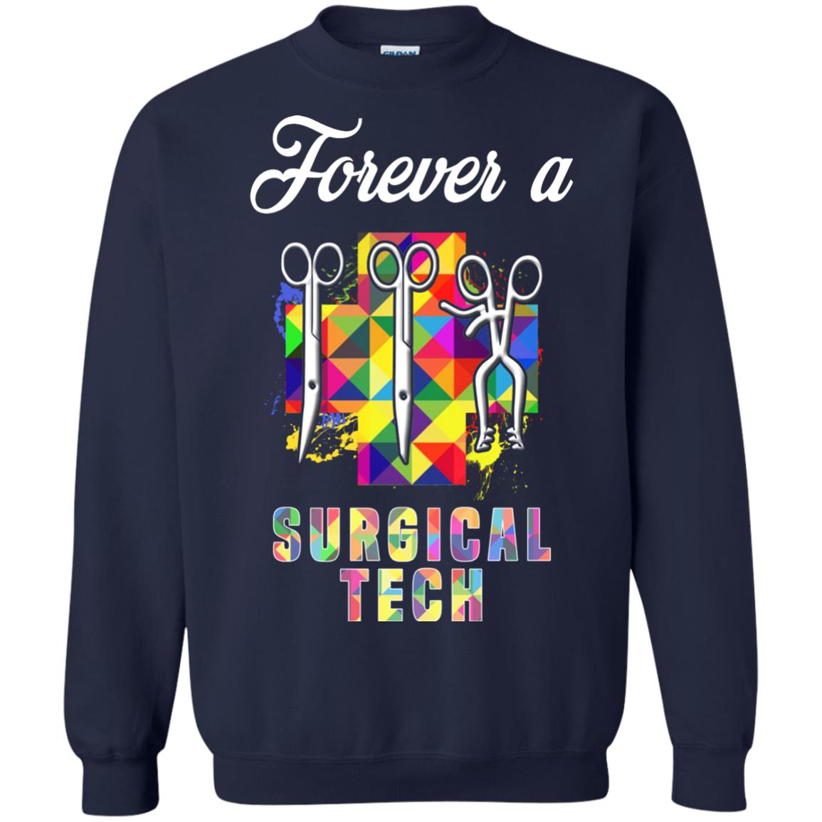 Forever A Surgical Tech Shirt Navy