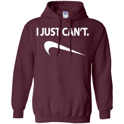 Funny I Just Cant Shirt Maroon