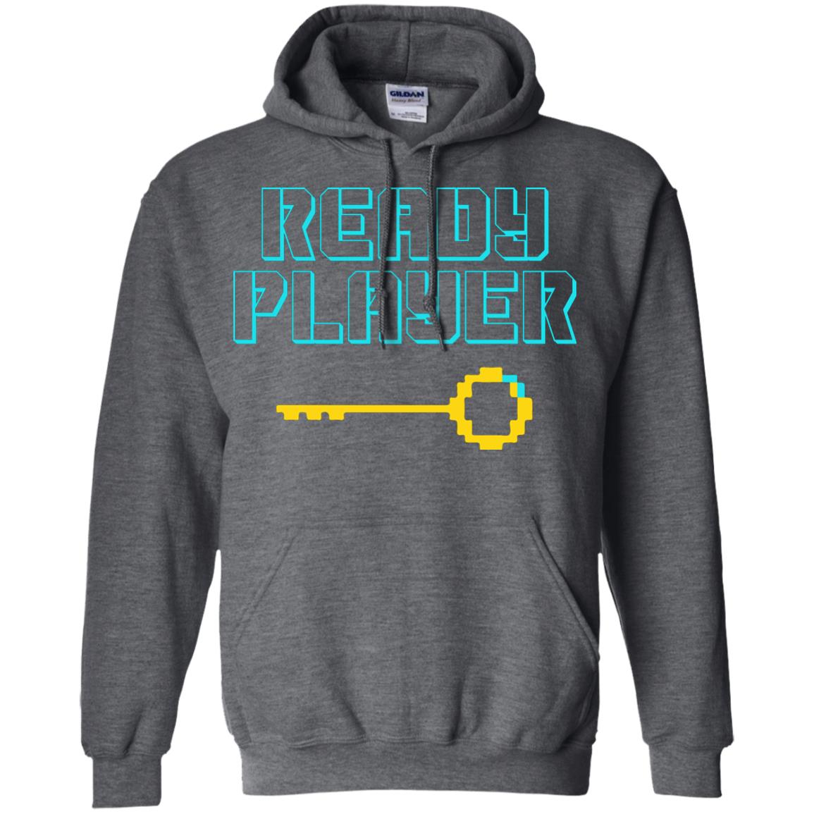 Ready Player Gamer T-shirt Dark Heather