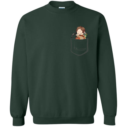 Daryl In Pocket Shirt Forest Green