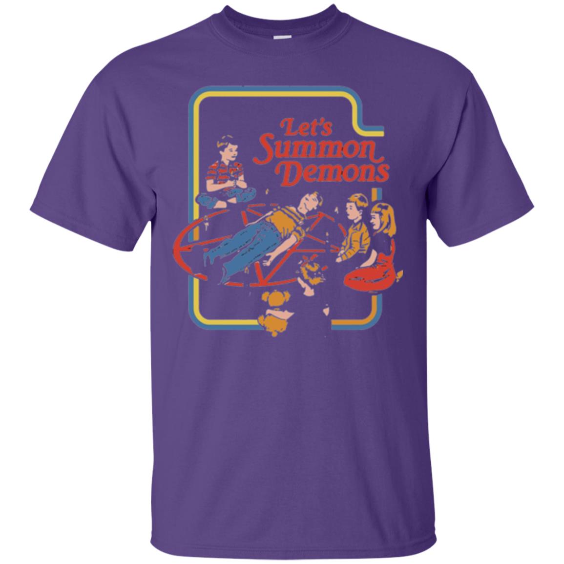Let_s Summon Demons T-shirt Purple