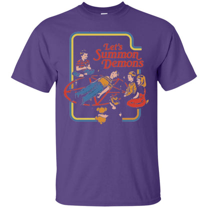 Let_s Summon Demons T-shirt Purple