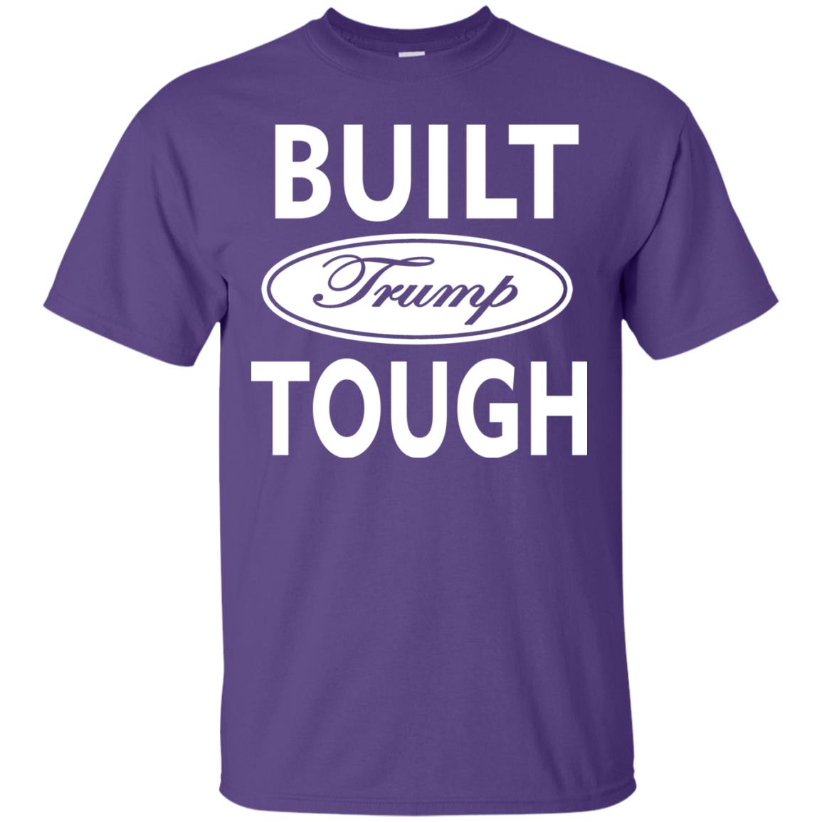 Built Trump Tough Shirt Purple
