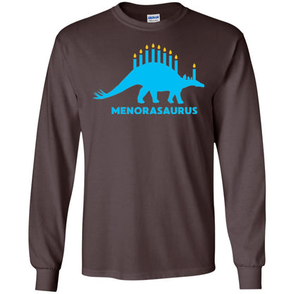 Dinosaur T-shirt Menorasaurus Dark Chocolate