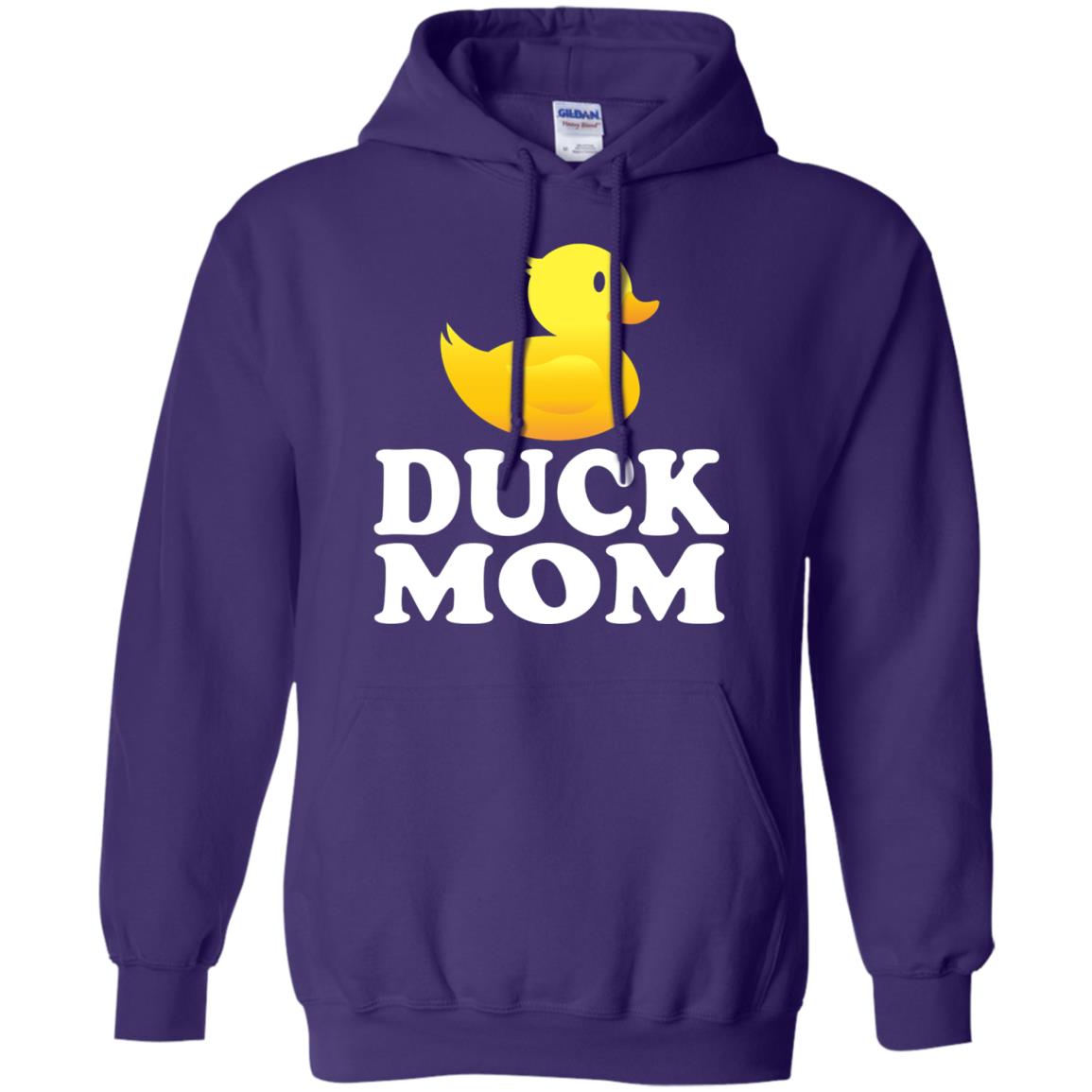 Duck Mom Funny Bird Lover T-shirt Purple
