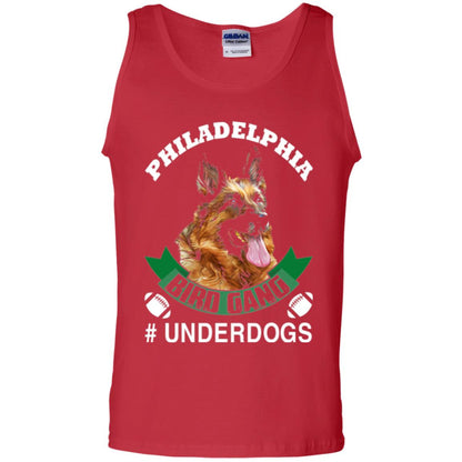 Football Lover T-shirt Philadelphia Bird Gang Underdogs 2018 Red