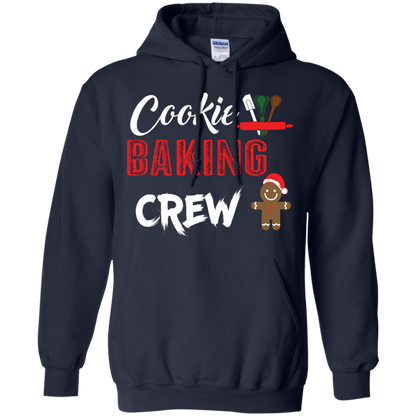 Christmas T-Shirt Cookie Baking Crew Navy
