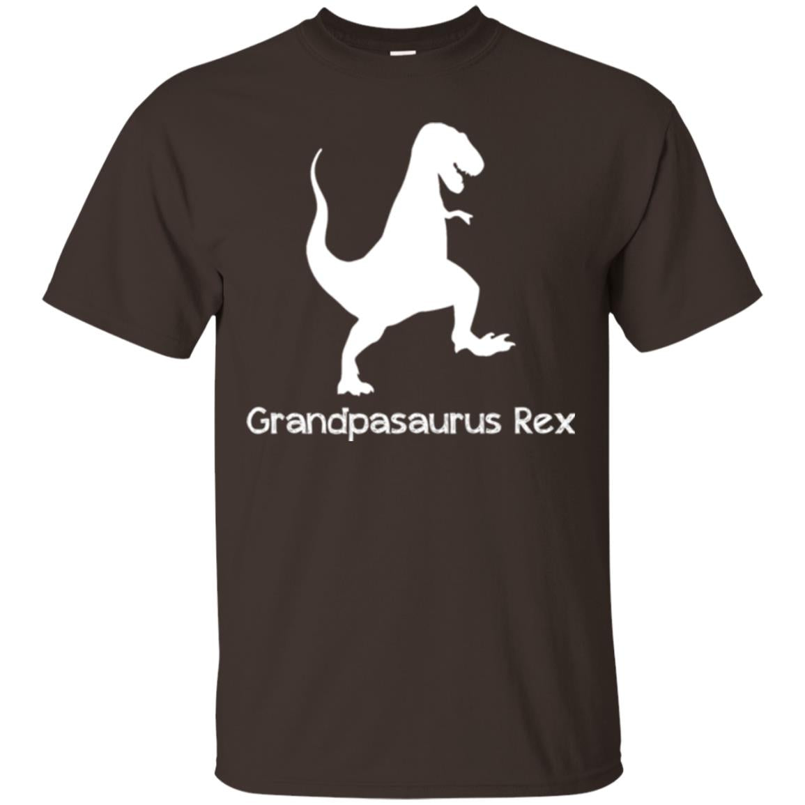 Family T-shirt Granpasaurus Rex Dark Chocolate