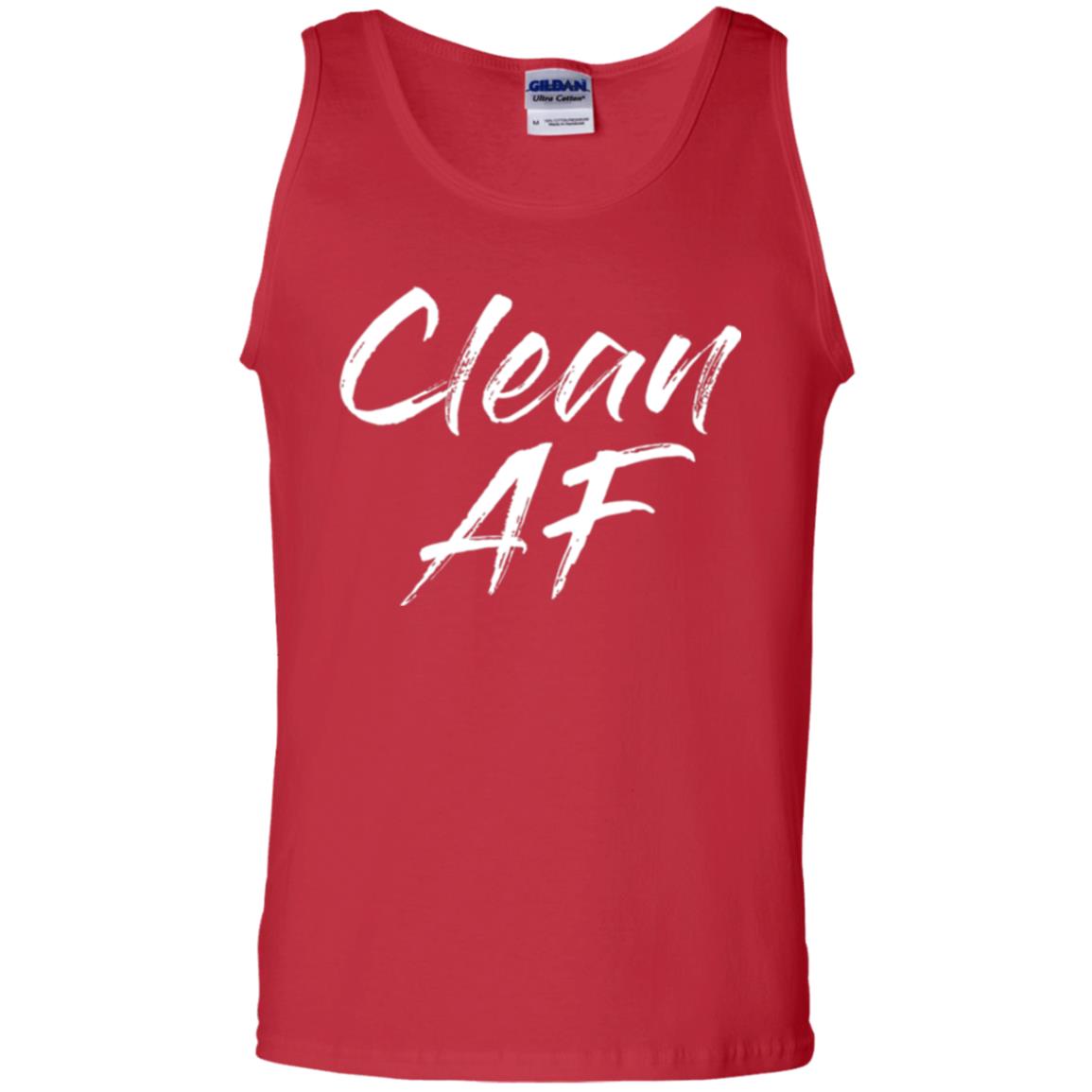 Clean Af T-shirt Red