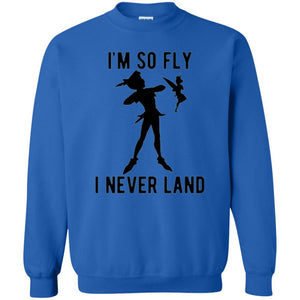 Film T-shirt Tinker Bell I'm So Fly I Never Land