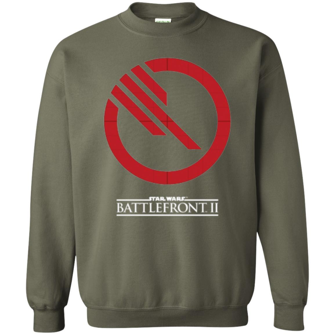 Film T-shirt Battlefront Ii Inferno Squad Logo Graphic Military Green