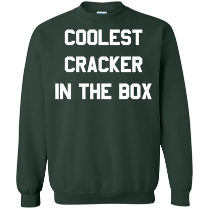 Coolest Cracker In The Box T-shirt Forest Green