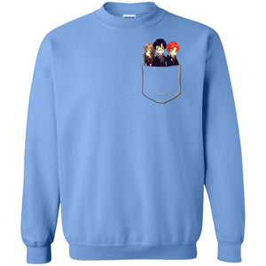 Harry Potter Pocket Movie Lover T-shirtG180 Gildan Crewneck Pullover Sweatshirt 8 oz.