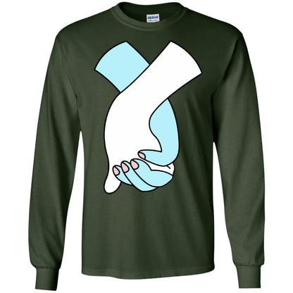 Holding Hands Love Simon Shirt Forest Green