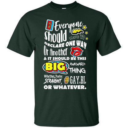 Whether You_re Straight Gay Bi Or Whatever Lgbt Shirt Forest