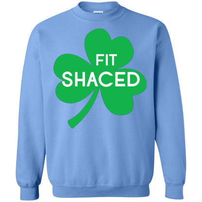 Saint Patrick's Day T-shirt Shamrocks Fit Shaced Carolina Blue