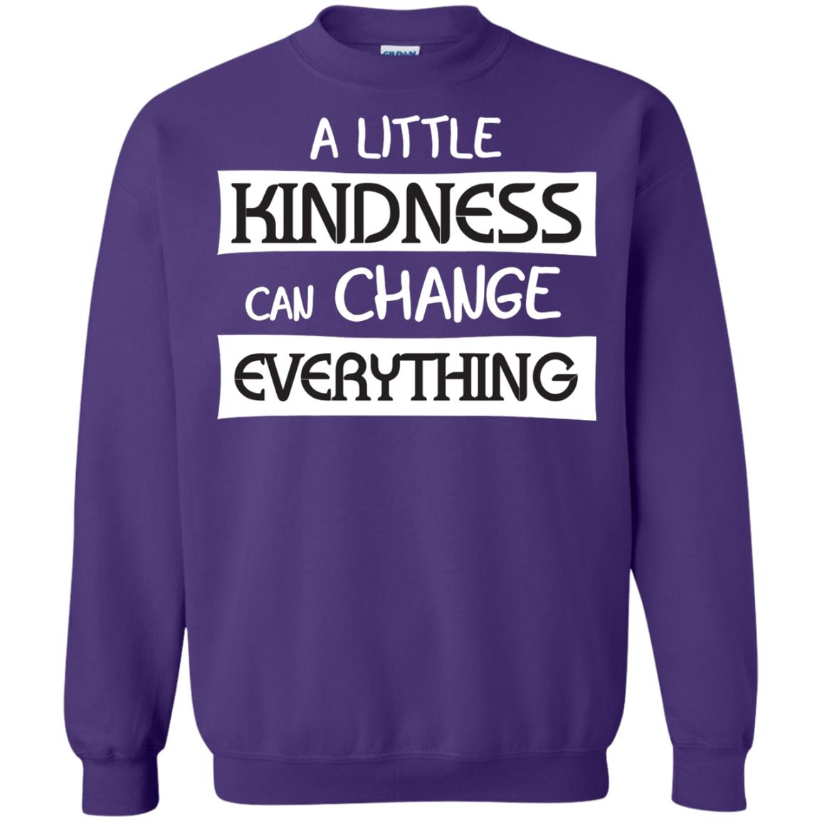 A Little Kindness Can Chance Everything Shirt Purple