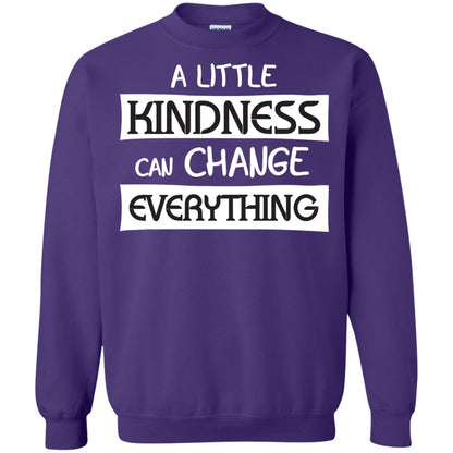 A Little Kindness Can Chance Everything Shirt Purple