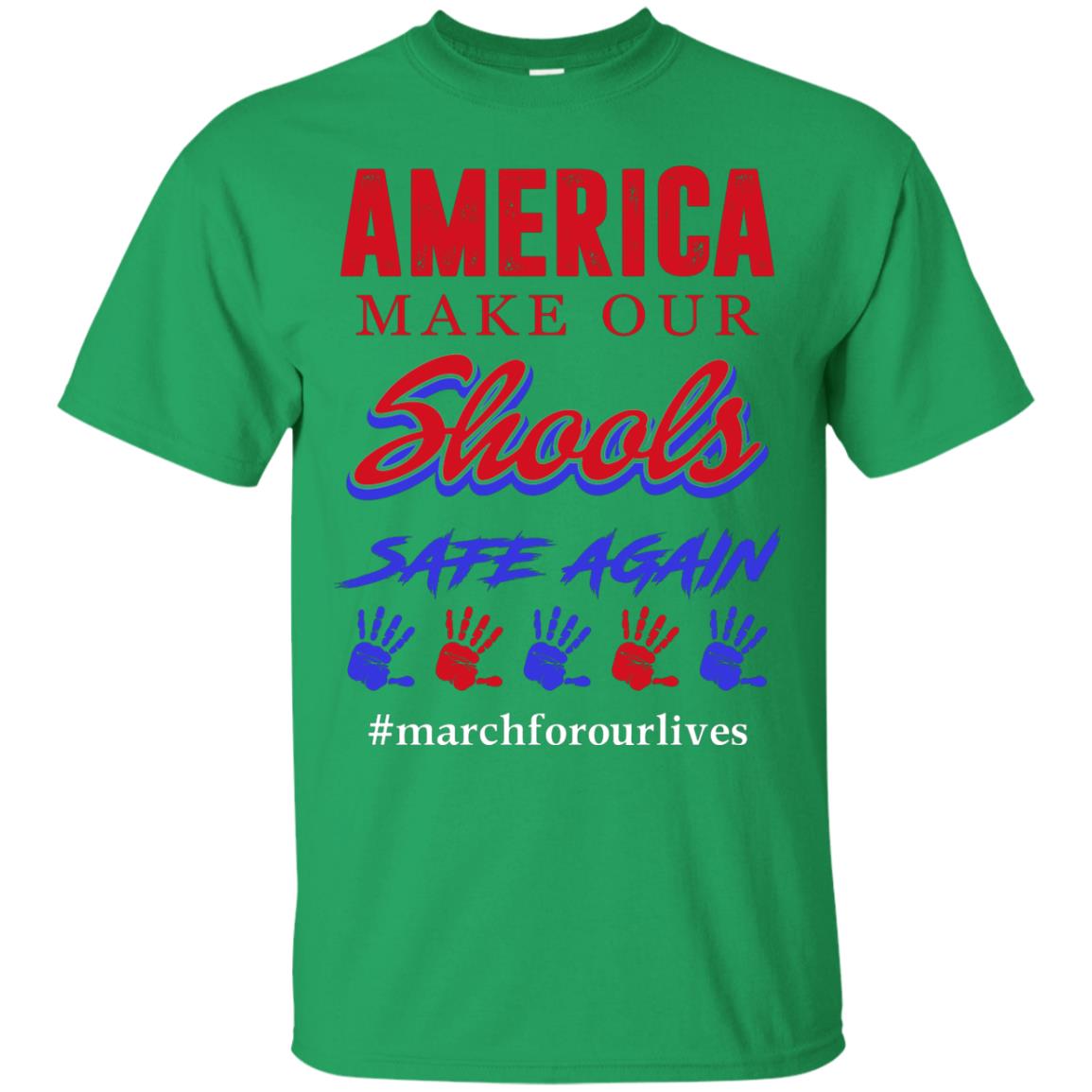 America Make Our Schools Safe Again Irish Green