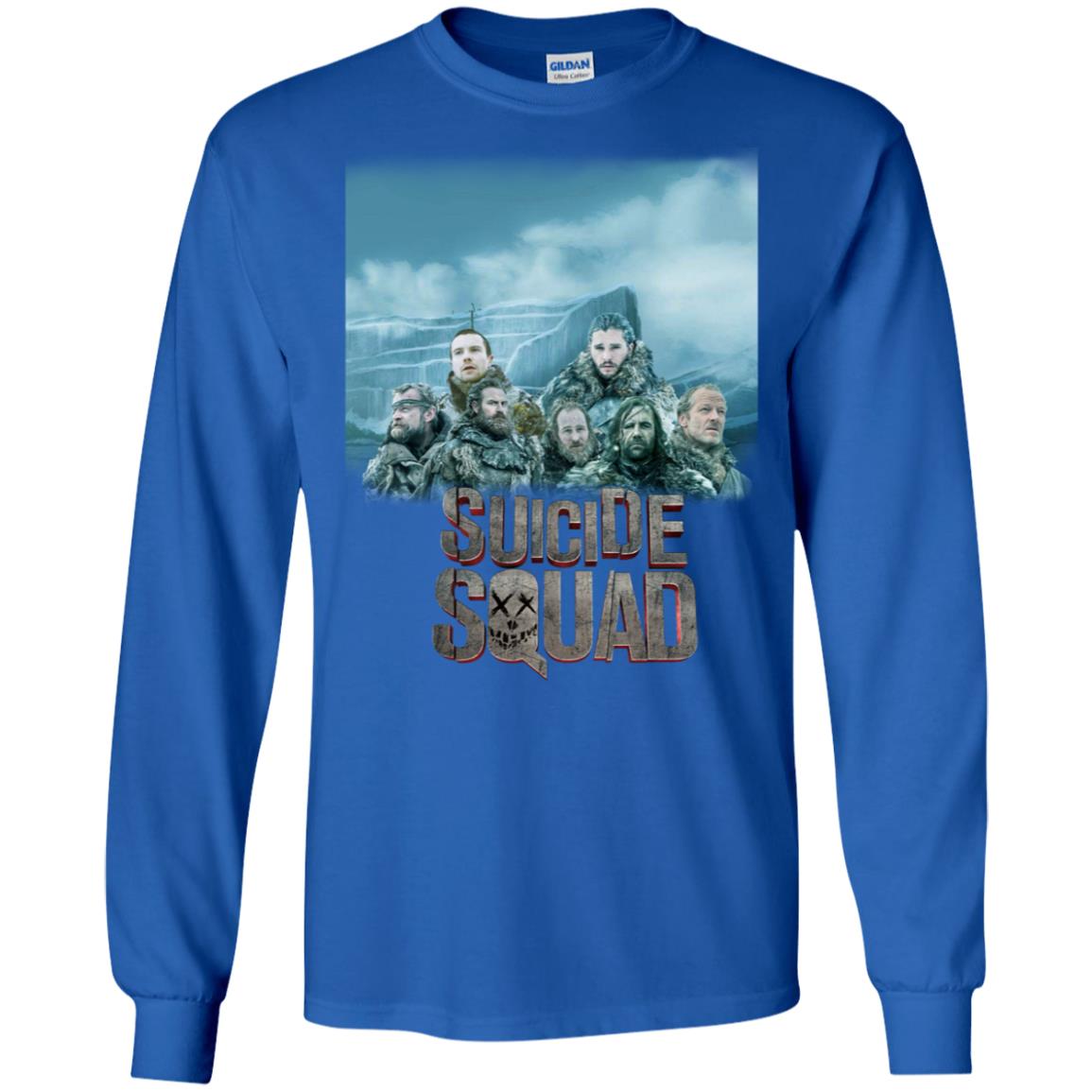 Suicide Squad Game Of Thrones Version T-shirt Royal
