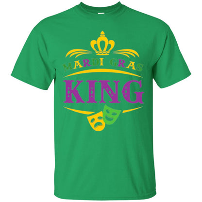 Mardi Gras King Gift T-shirt Irish Green