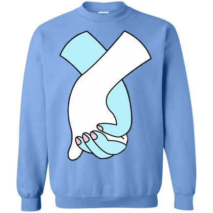 Holding Hands Love Simon Shirt Carolina Blue
