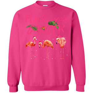 Flock You Cancer Breast Cancer Awareness Gift ShirtG180 Gildan Crewneck Pullover Sweatshirt 8 oz.