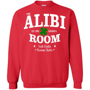 Wine Lovers T-shirt The Alibi Room Est.1963 Chicagoil Irish Drinks Russian Chick