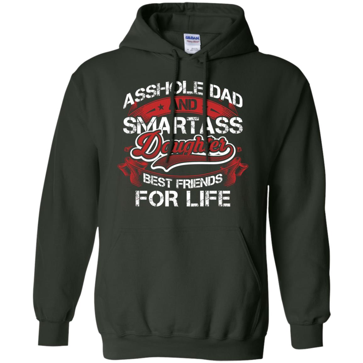 Dad And Daughter Best Friends For Life Cool Shirt For Daddy And Daughter Forest Green