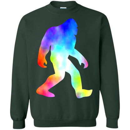 Bigfoot Sasquatch Neon T-shirt Forest Green