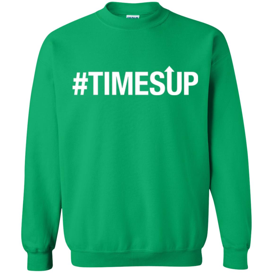 Feminist Movement T-shirt Time_s Up Irish Green