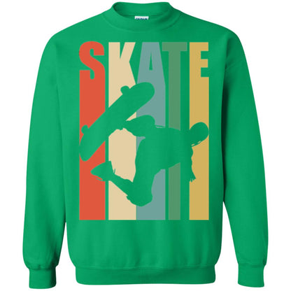 Skateboarder T-shirt Retro Vintage Irish Green