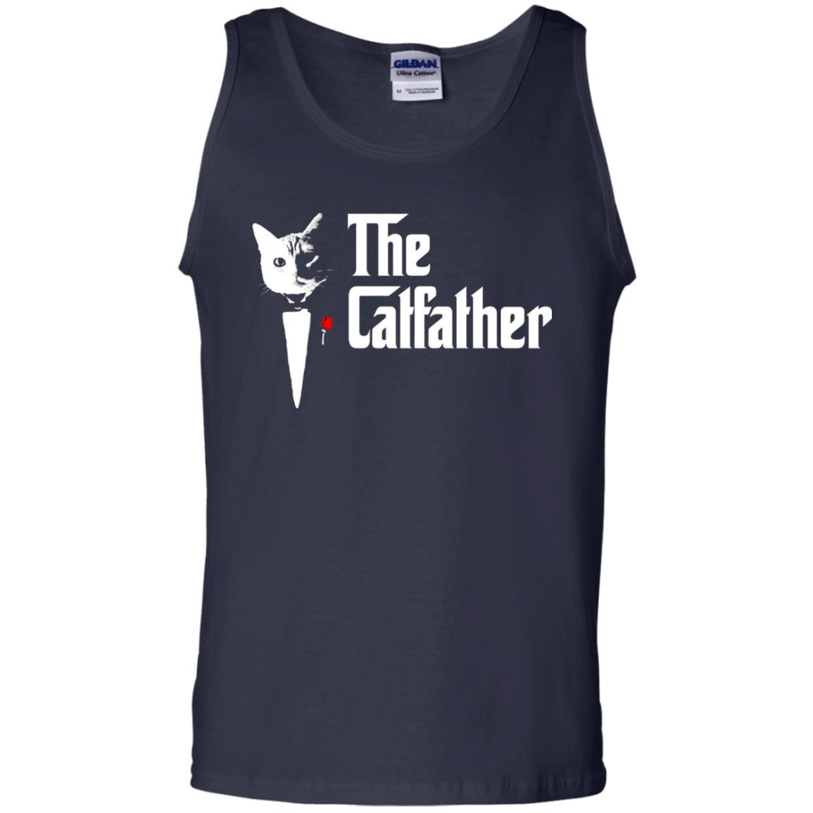 Daddy T-shirt The Catfather Navy