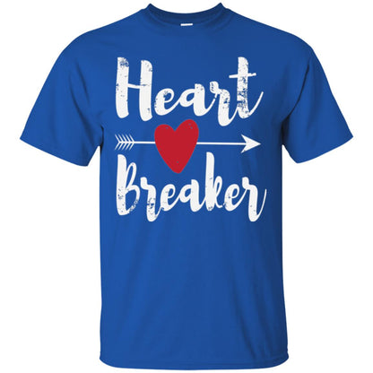 Valentines Day T-shirt Heart Breaker T-shirt Royal