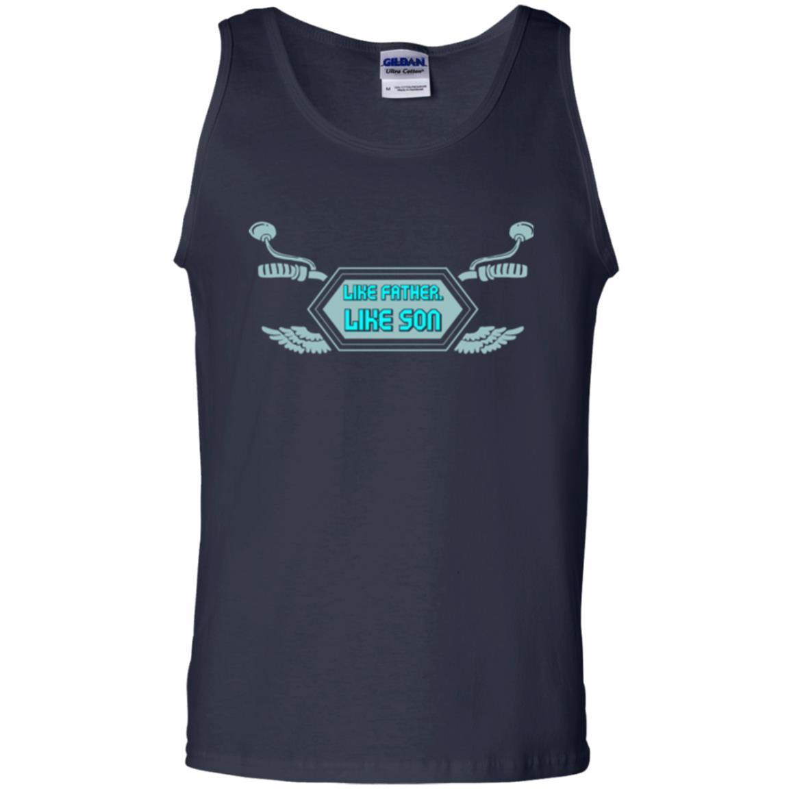 Motocross T-shirt Like Father Like Son Navy