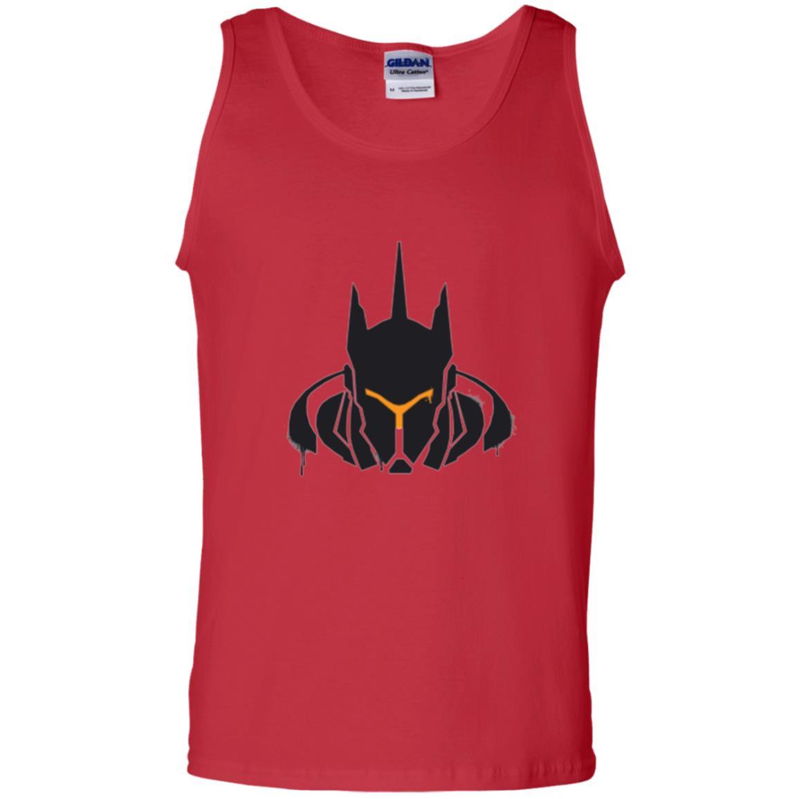 Overwatch Reinhardt Vigilant Spray T-shirt Red