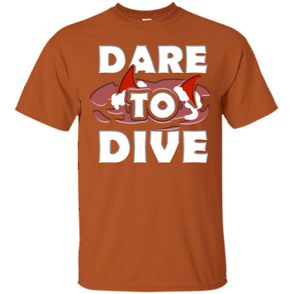 Every Day Of Dare To Dive Shark T-shirt 2018 Texas Orange