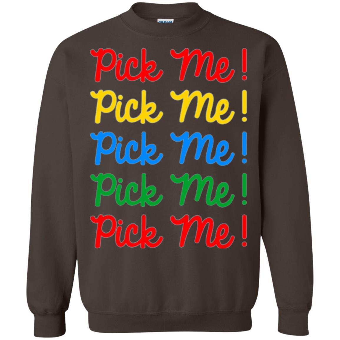 Pick Me Contestant T-shirt Dark Chocolate