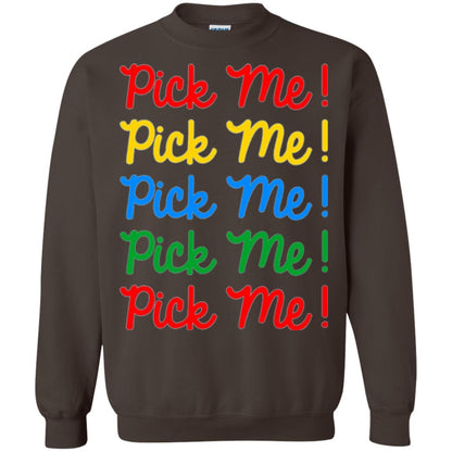 Pick Me Contestant T-shirt Dark Chocolate